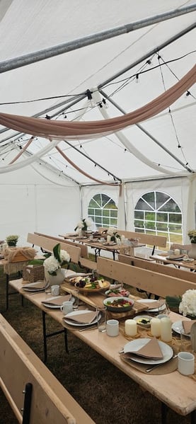 Partytelt brullyp Partytelt brullyp